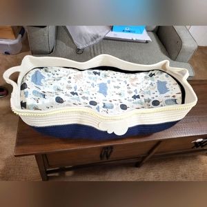 Baby changing basket